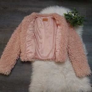 ugg lorrena faux fur jacket